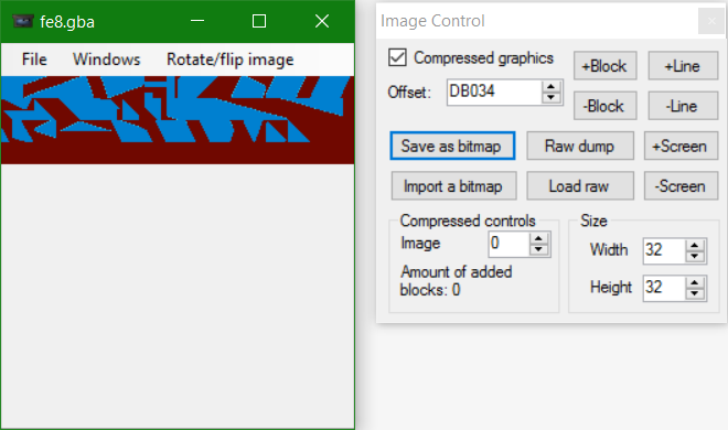 GBAGE Image Control
